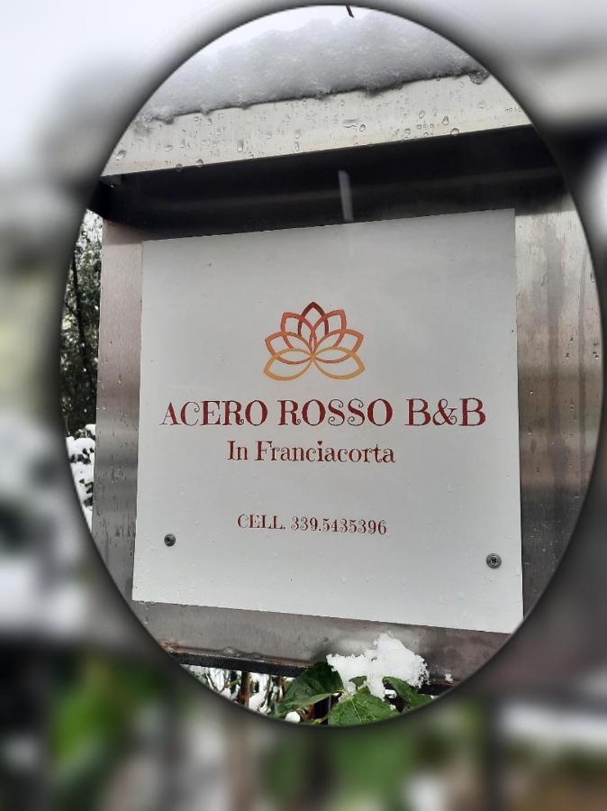 Acero Rosso B&B In Franciacorta Erbusco Ngoại thất bức ảnh